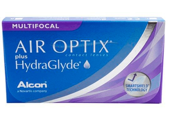 Lentes de contato Air Optix plus Hydraglyde Multifocal